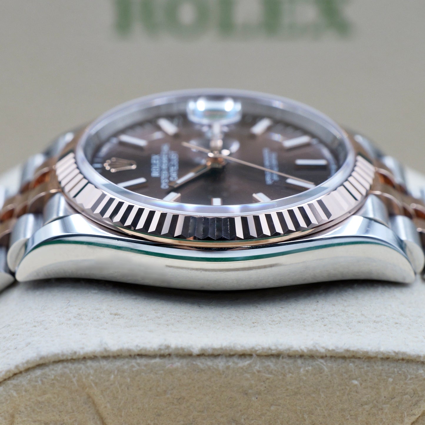 Rolex Datejust 36 Chocolate Dial Jubilee 126231 - Full Set (2024)