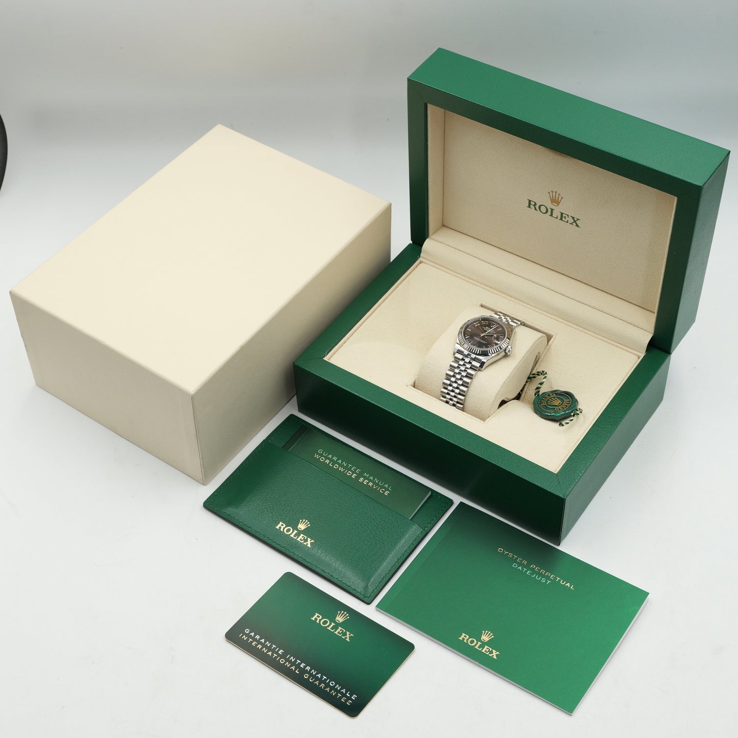 Rolex Datejust 31 Rhodium Roman Numeral Dial 278274 - Full Set (2024)