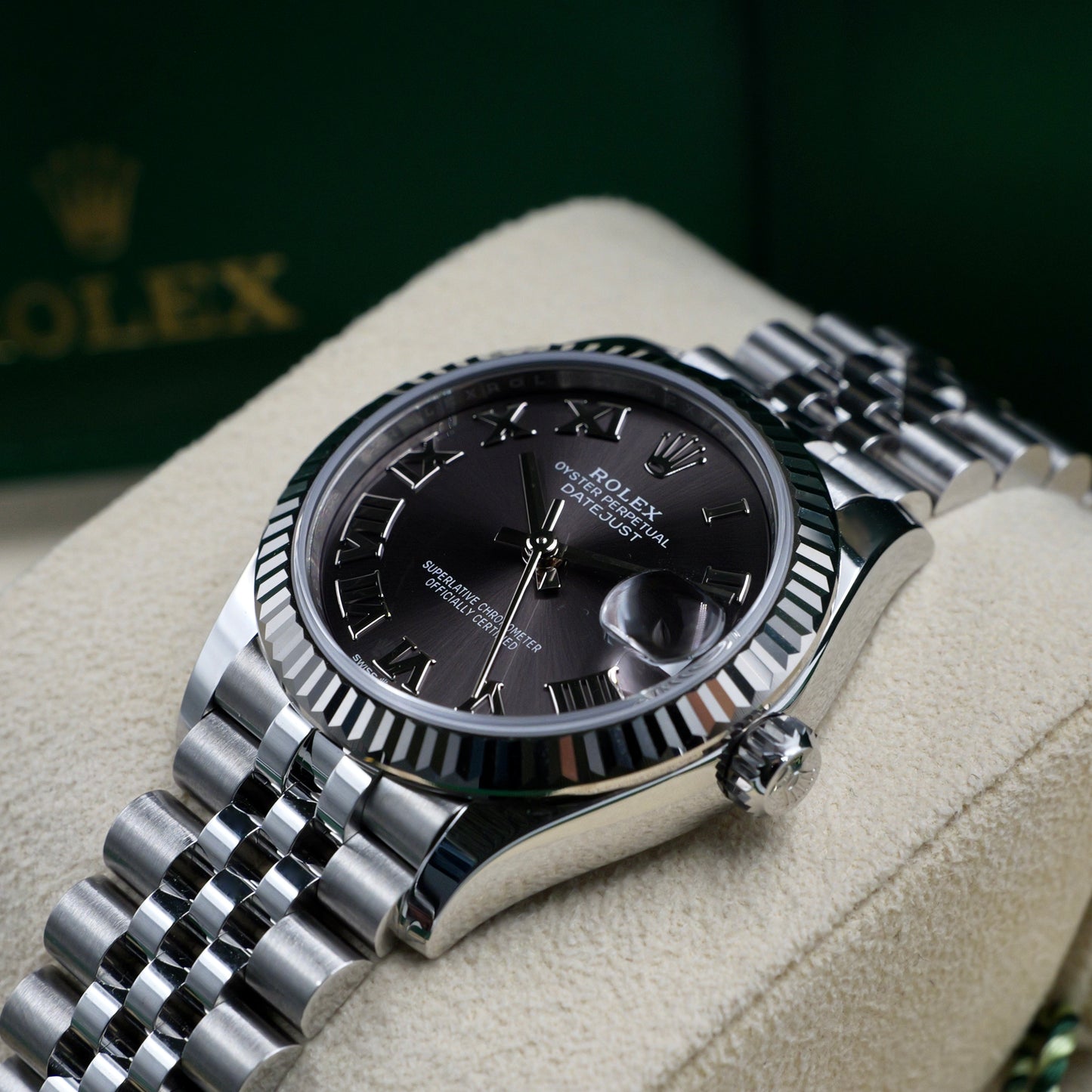 Rolex Datejust 31 Rhodium Roman Numeral Dial 278274 - Full Set (2024)