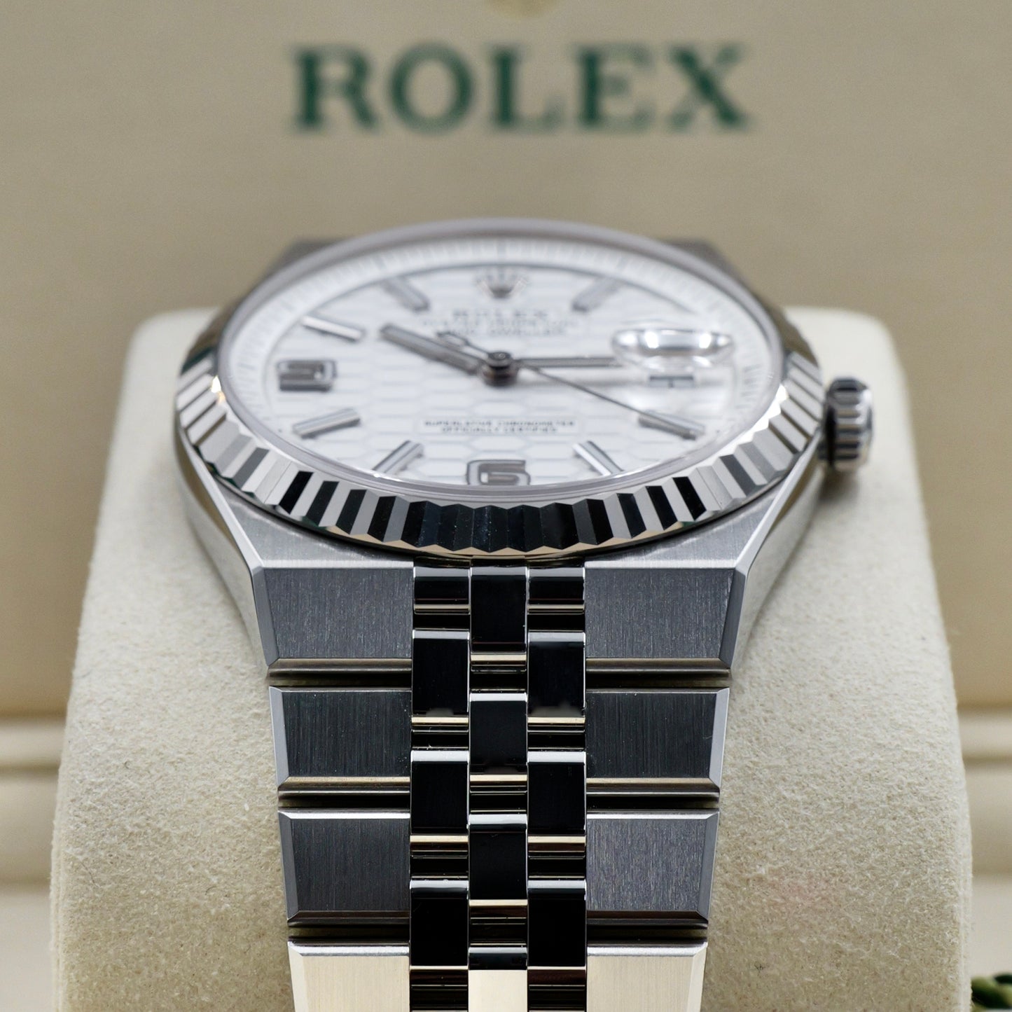 Rolex Land-Dweller White Dial 127334 - Full Set (2025)