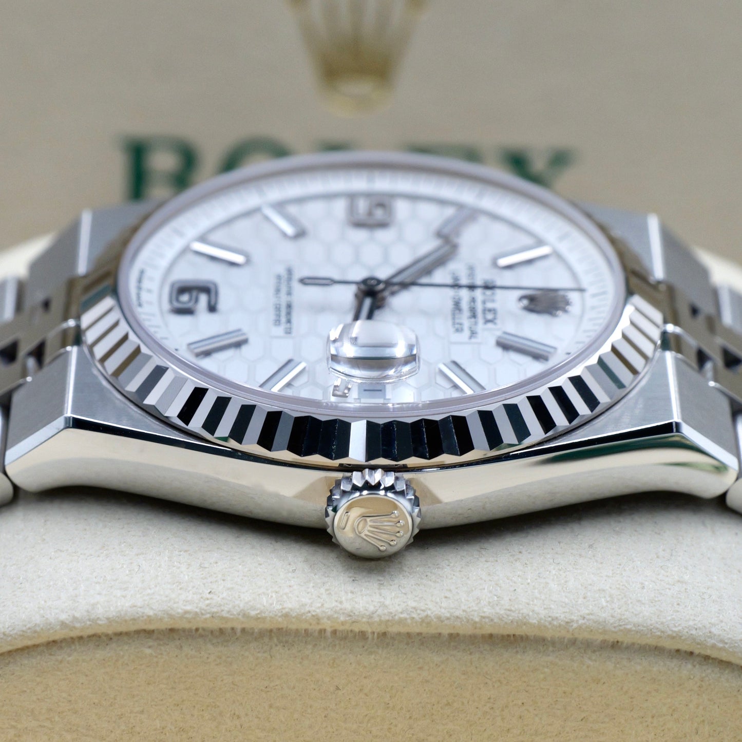 Rolex Land-Dweller White Dial 127334 - Full Set (2025)