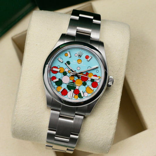 Rolex Oyster Perpetual 31 Celebration Dial 277200 - Full Set (2025)