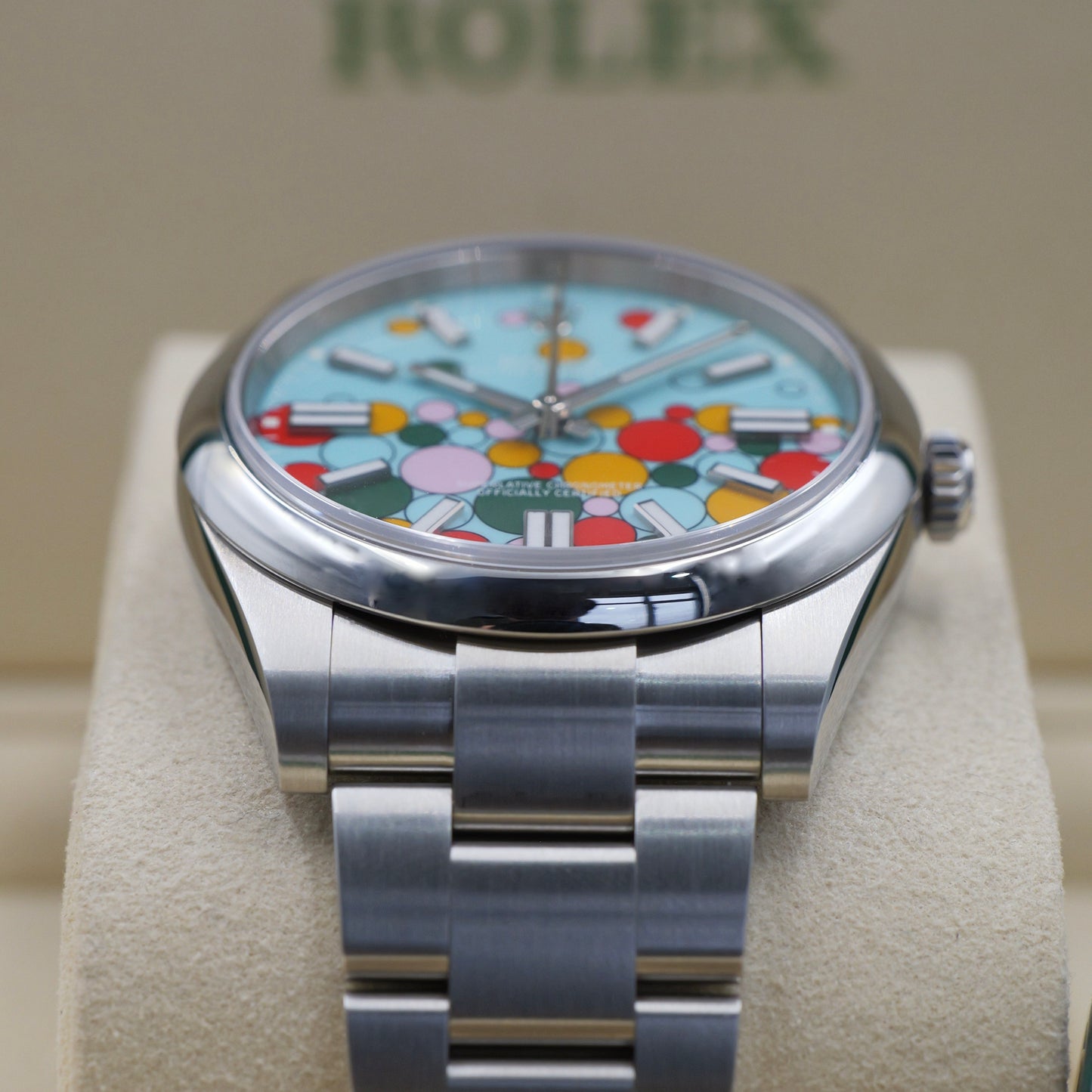 Rolex Oyster Perpetual 41 Celebration Dial 124300 - Full Set (2023)