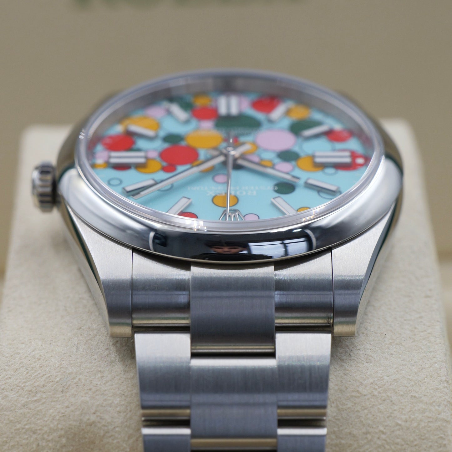 Rolex Oyster Perpetual 41 Celebration Dial 124300 - Full Set (2023)