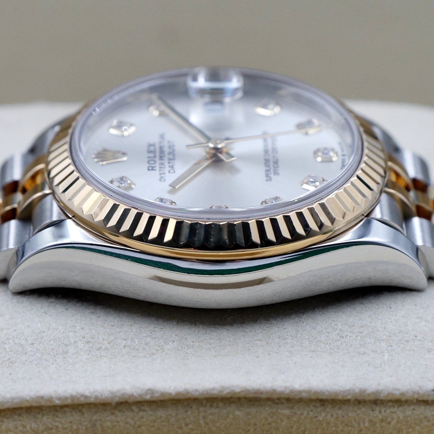 Rolex Datejust 31 Silver Diamond Dial 278273 - Full Set (2021)