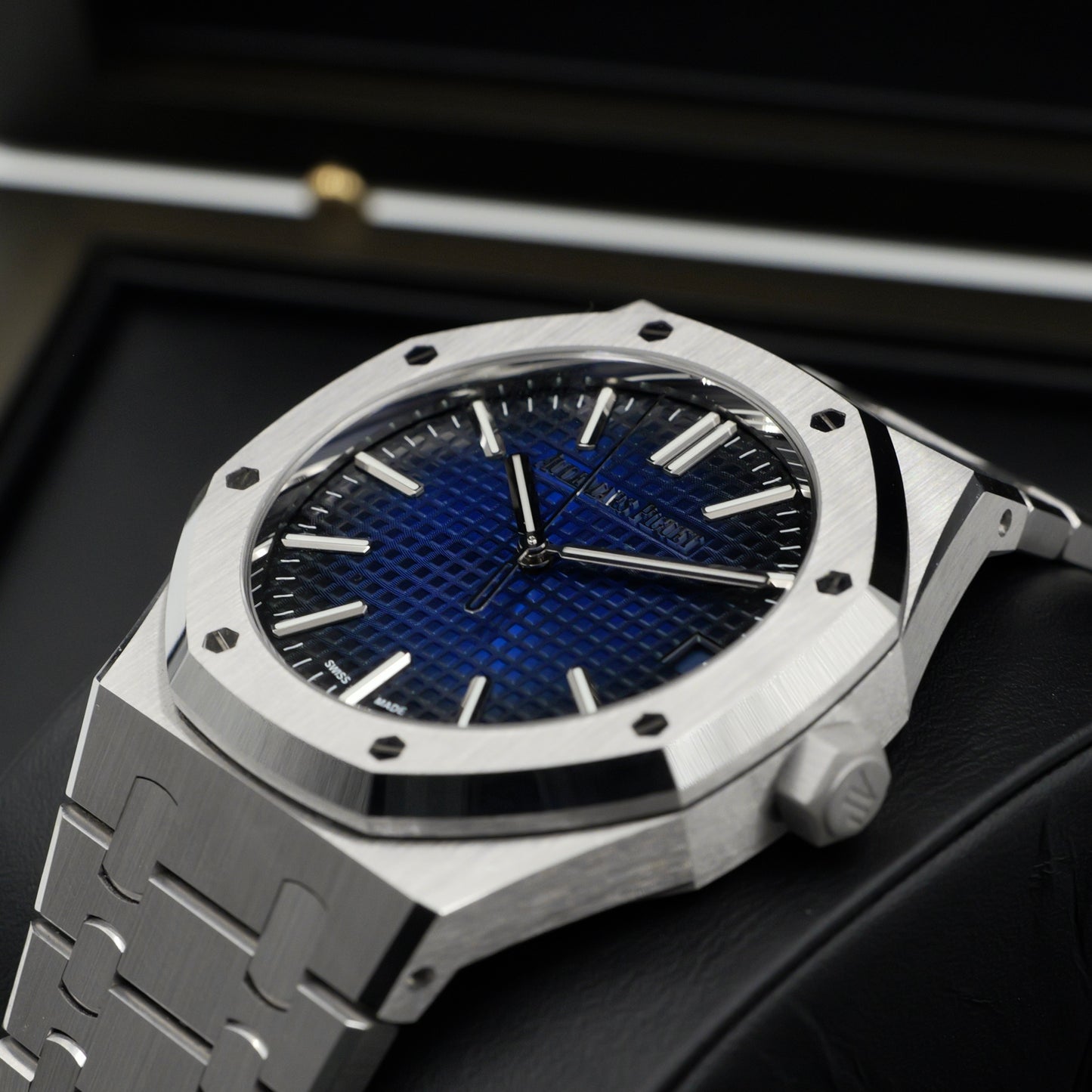 Audemars Piguet Royal Oak Blue Ombré Dial 15510BC - Full Set (2025)