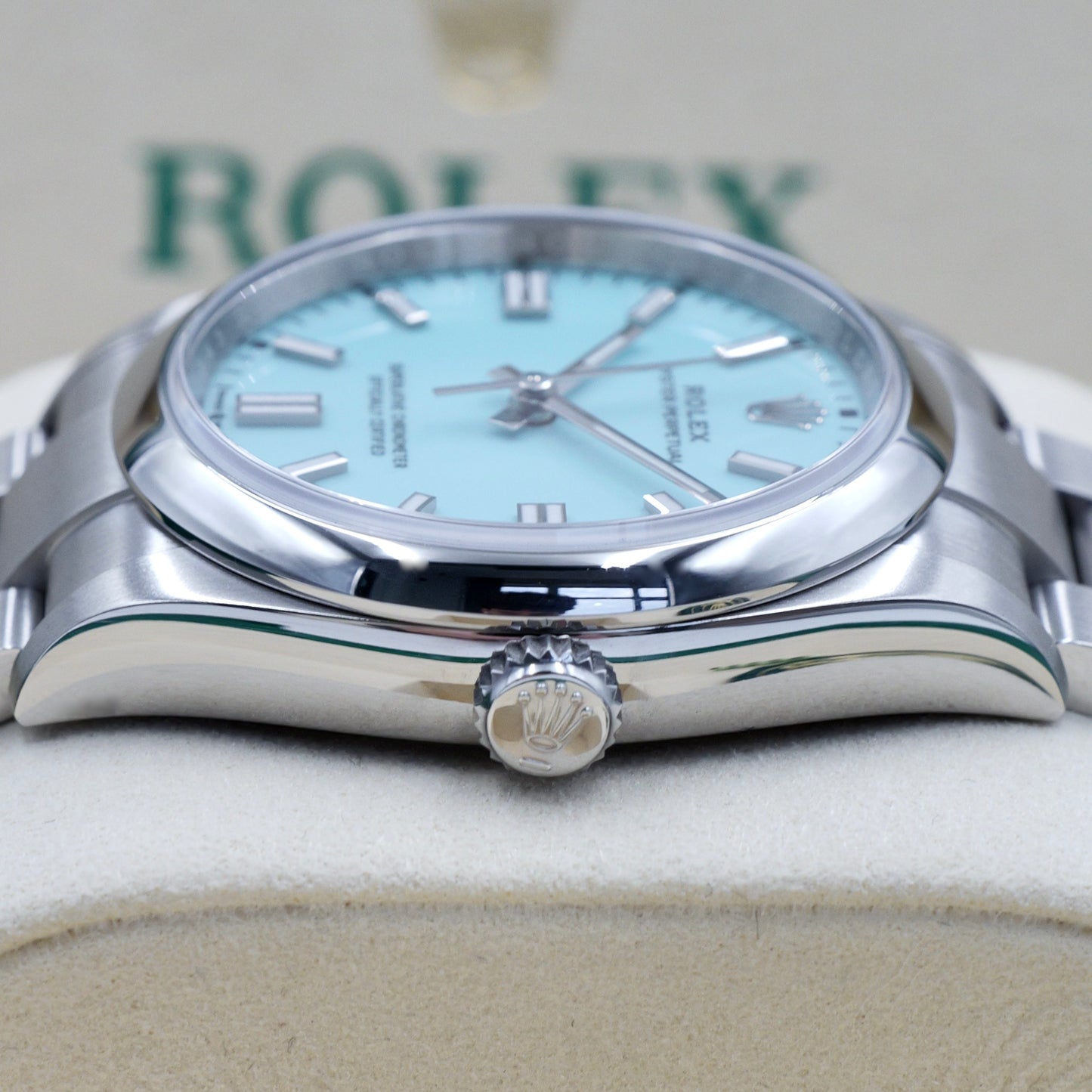 Rolex Oyster Perpetual 36 Tiffany Blue 126000 Full Set 2025