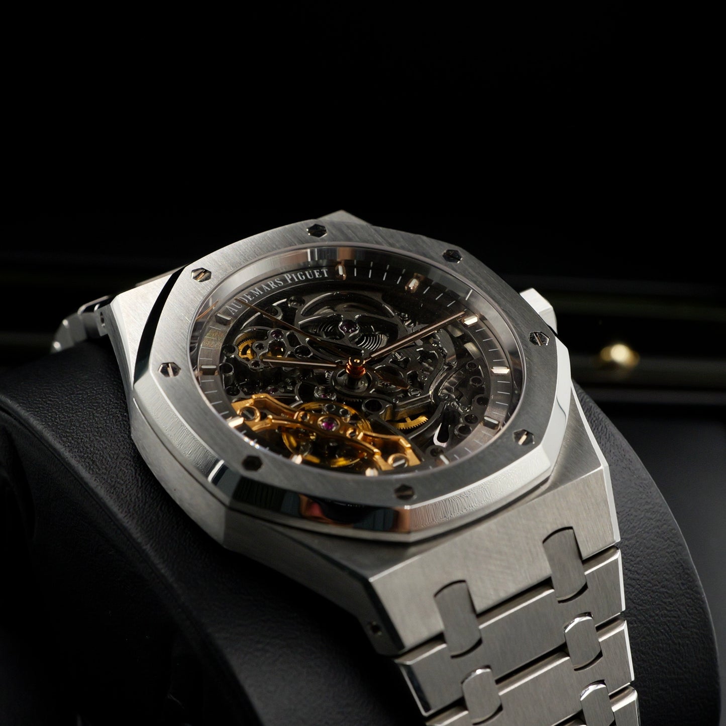 Audemars Piguet Royal Oak Double Balance Wheel Openworked 15407ST Skeleton - Full Set (2020)