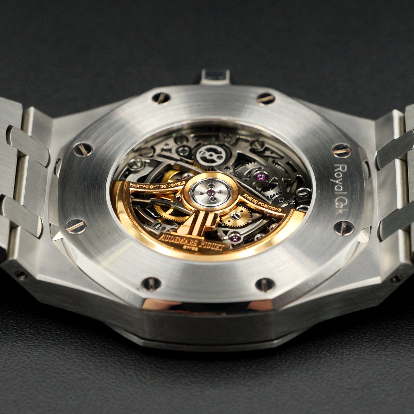 Audemars Piguet Royal Oak Double Balance Wheel Openworked 15407ST Skeleton - Full Set (2020)