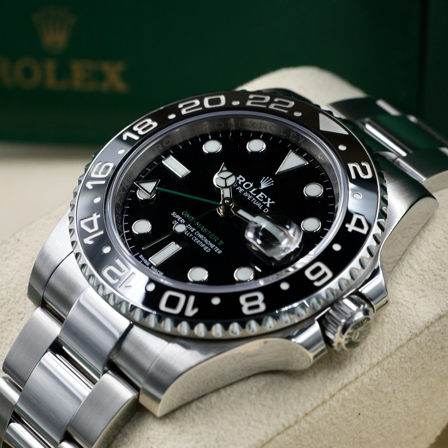 Rolex GMT-Master II Black Dial 116710LN - Full Set (2020) - (New Card)