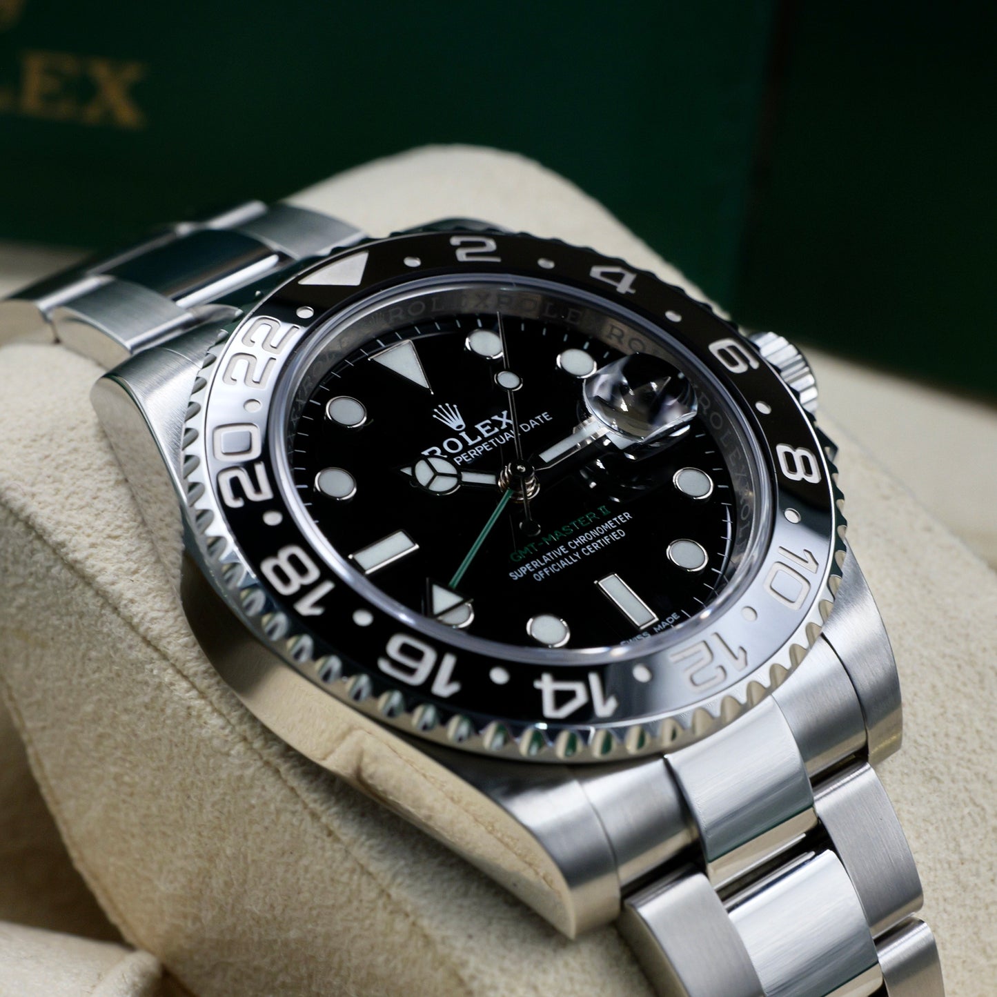 Rolex GMT-Master II Black Dial 116710LN - Full Set (2020) - (New Card)