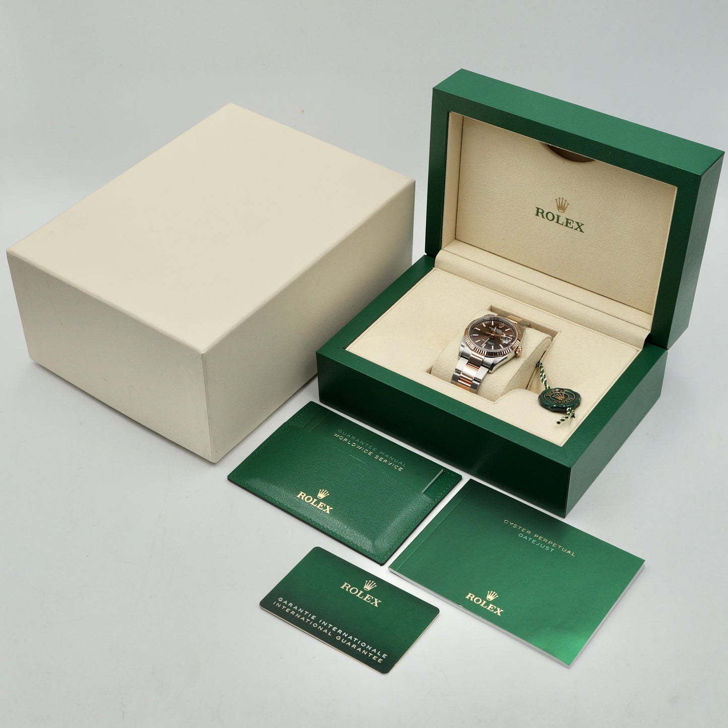 Rolex Datejust 36 Chocolate Dial 126231 - Full Set (2024)