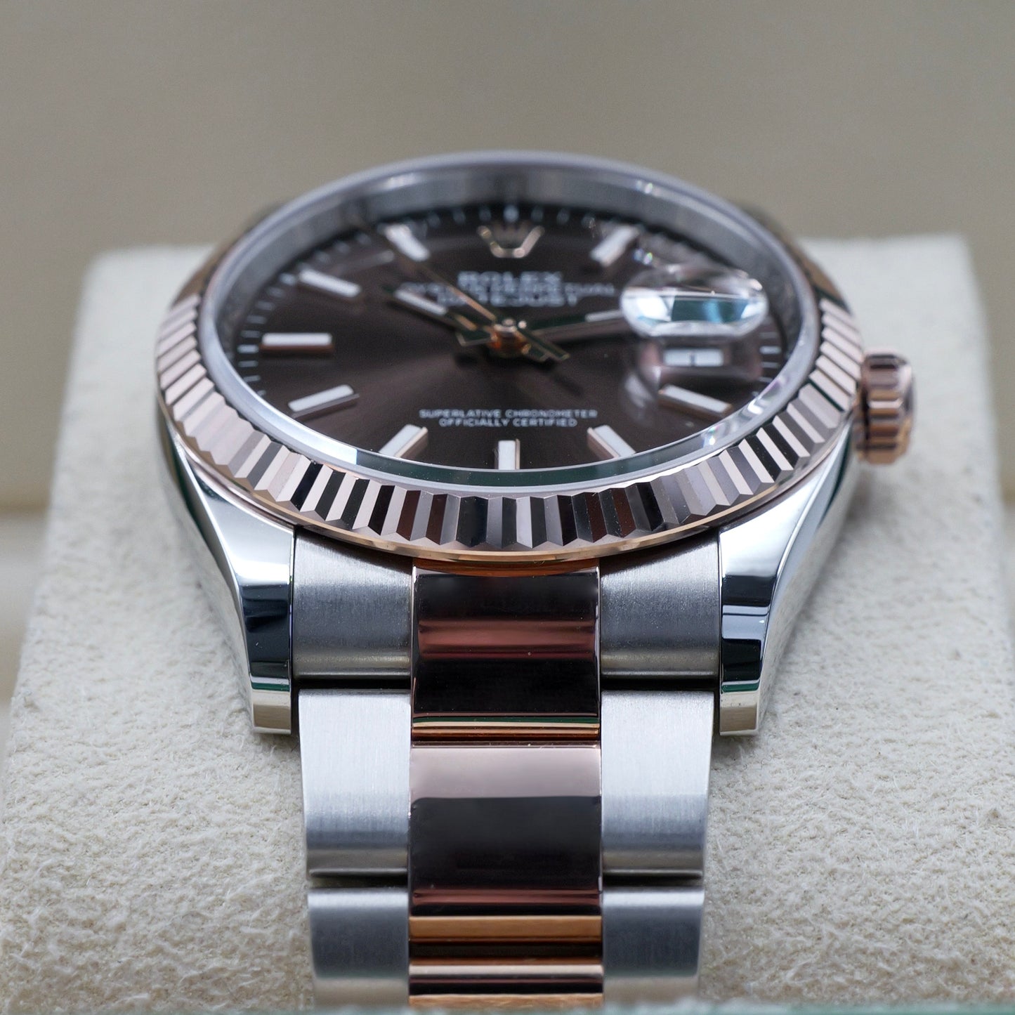 Rolex Datejust 36 Chocolate Dial 126231 - Full Set (2024)