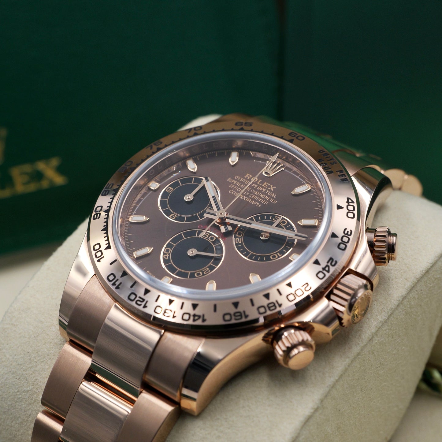Rolex Daytona Chocolate Dial 116505 - Full Set (2025)