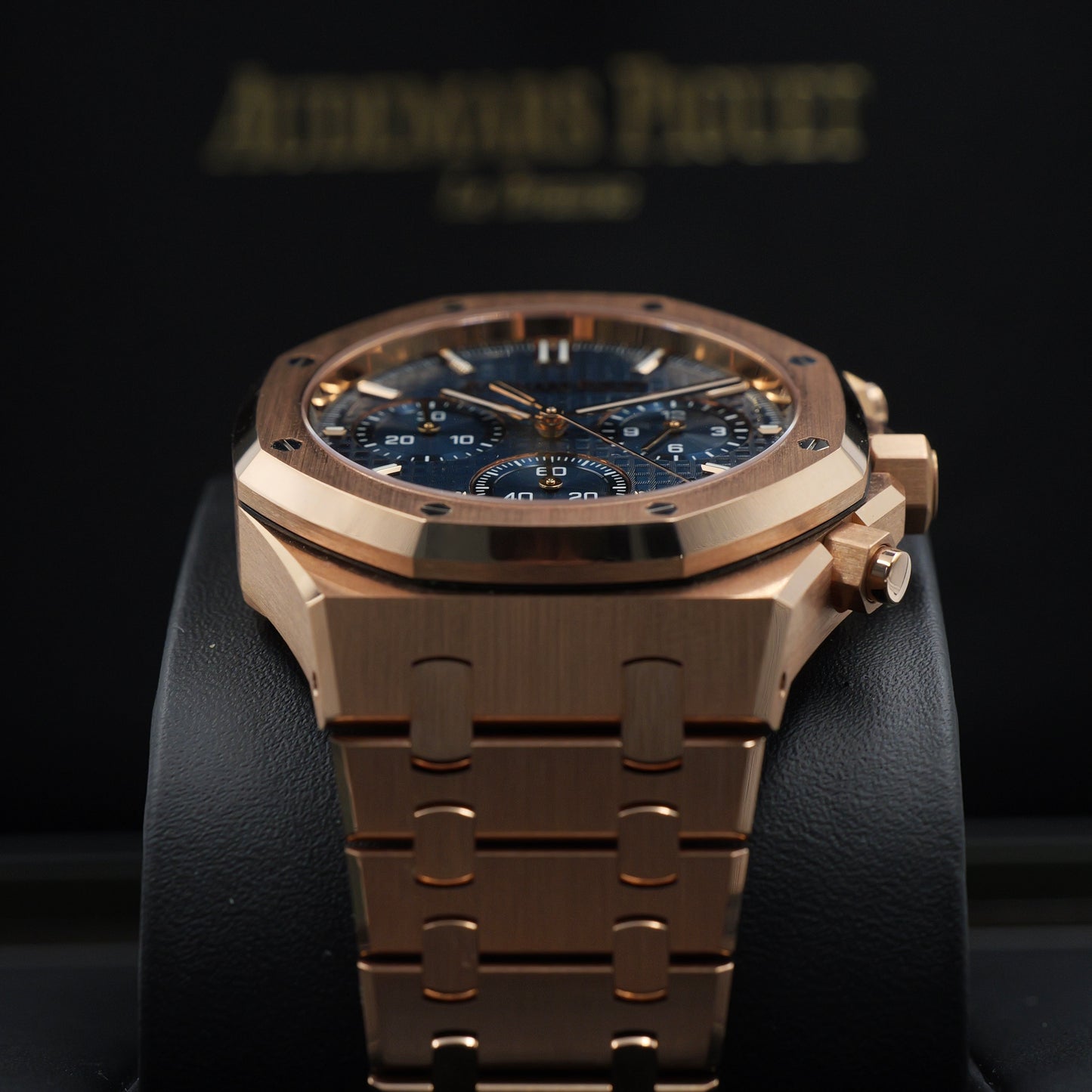 Audemars Piguet Royal Oak Chronograph Blue Dial 26240OR - Full Set (2023)