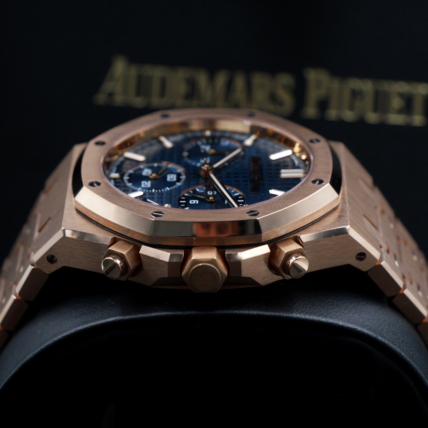 Audemars Piguet Royal Oak Chronograph Blue Dial 26240OR - Full Set (2023)