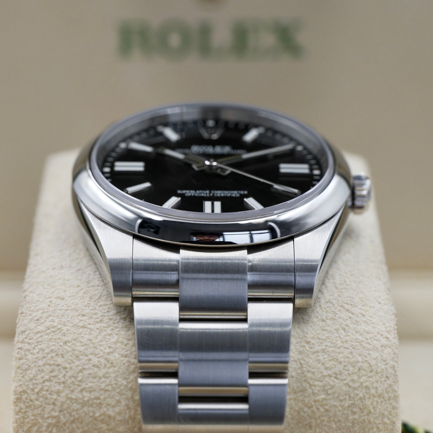 Rolex Oyster Perpetual 41 Black Dial 124300 - Full Set (2024)