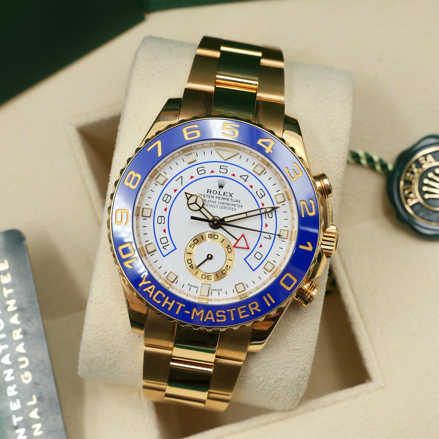 Rolex Yacht-Master II Yellow Gold 116688 - Full Set (2021)