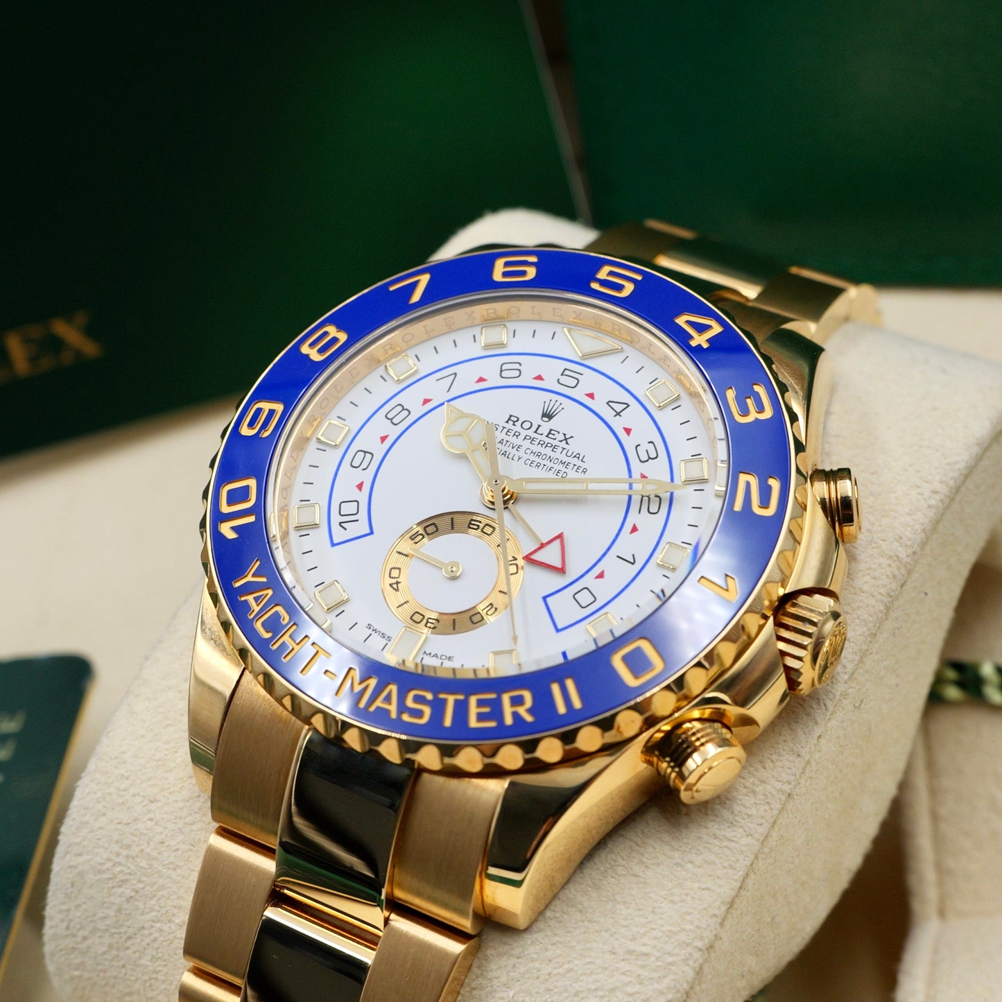 Rolex Yacht-Master II Yellow Gold 116688 - Full Set (2021)