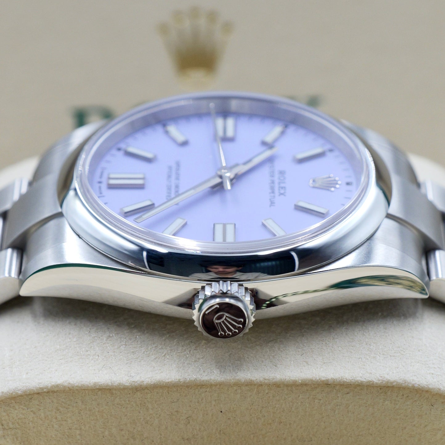 Rolex Oyster Perpetual 41 Lavendar 134300 Full Set 2025