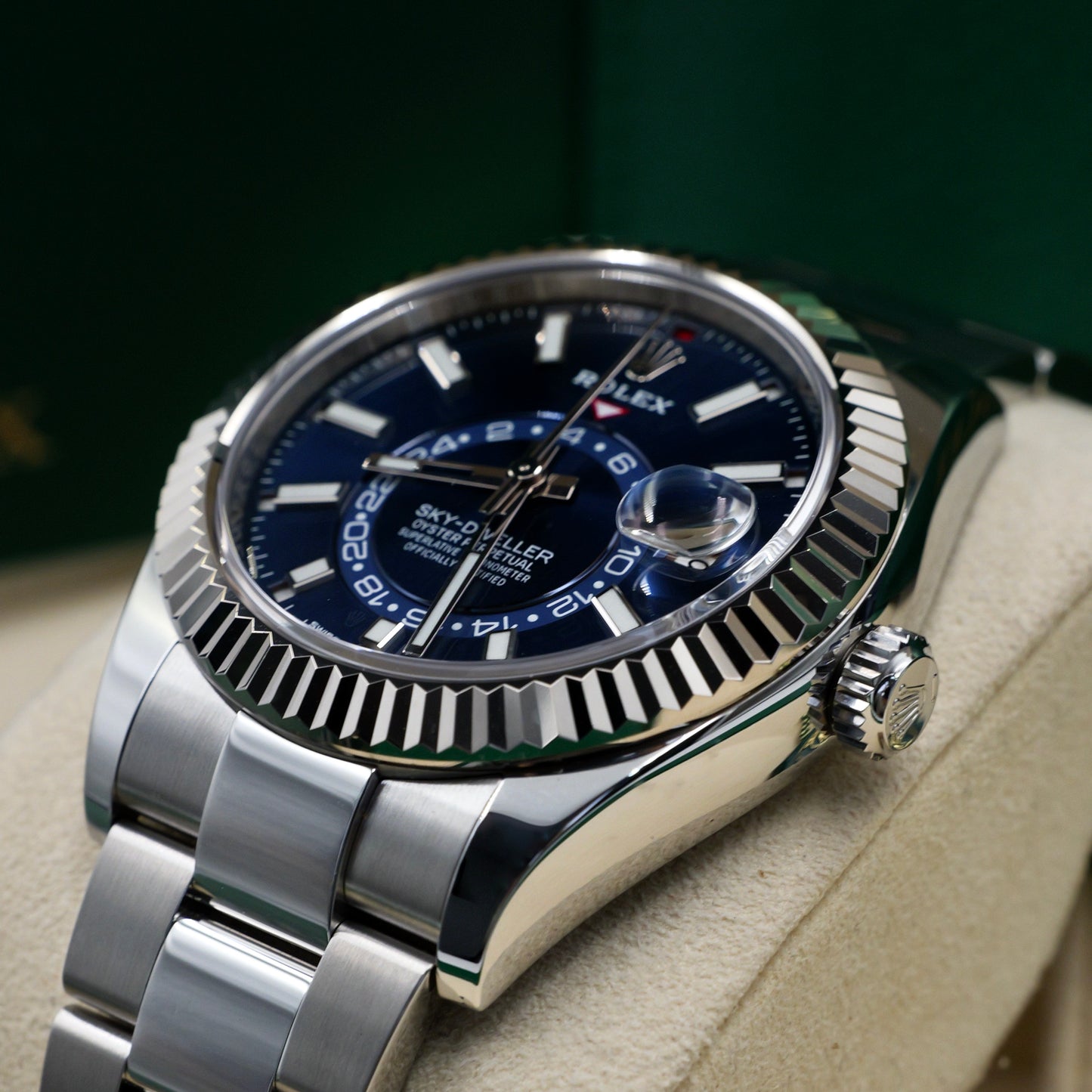 Rolex Sky-Dweller Blue Dial 326934 Full Set 2019