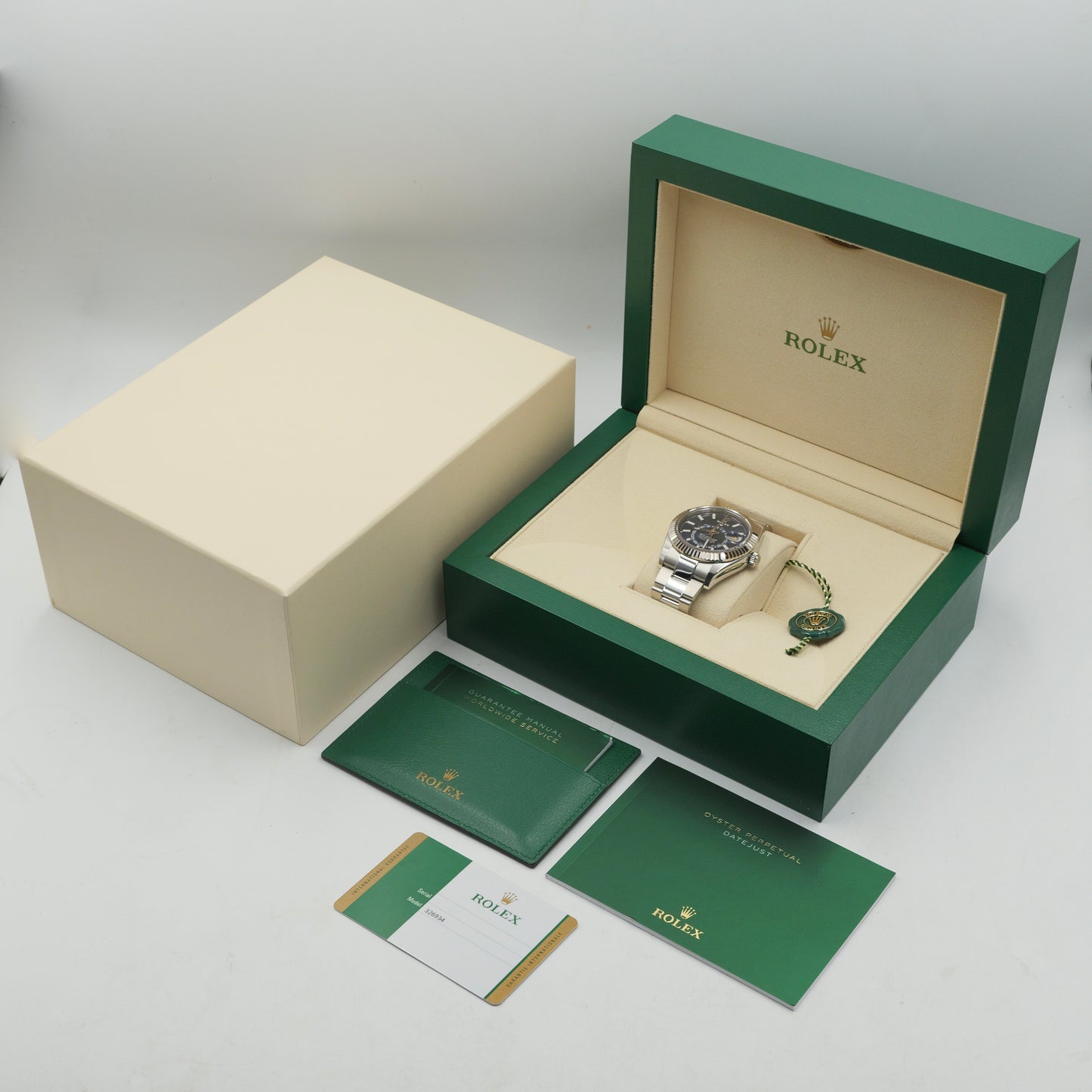 Rolex Sky-Dweller Blue Dial 326934 Full Set 2019