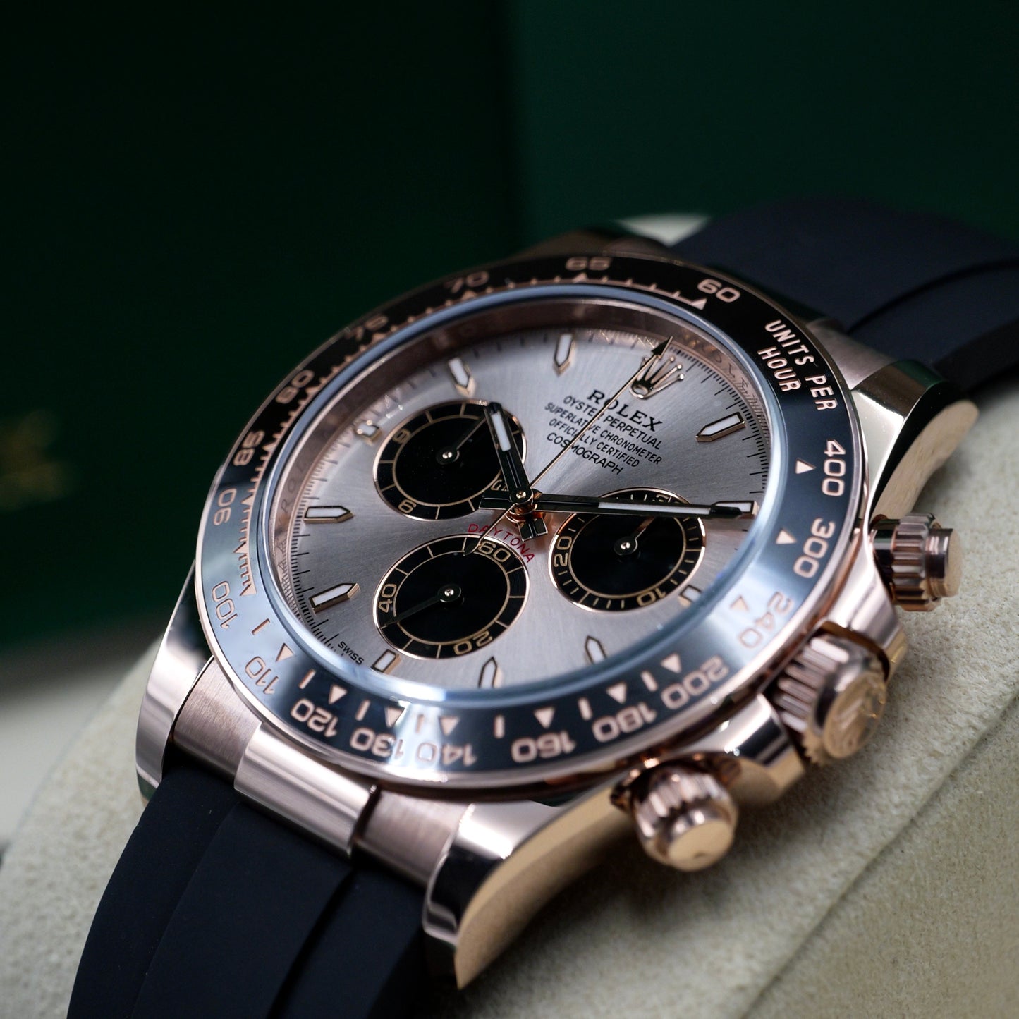 Rolex Daytona Sun Dust Dial Oysterflex 126515LN - Full Set (2025)