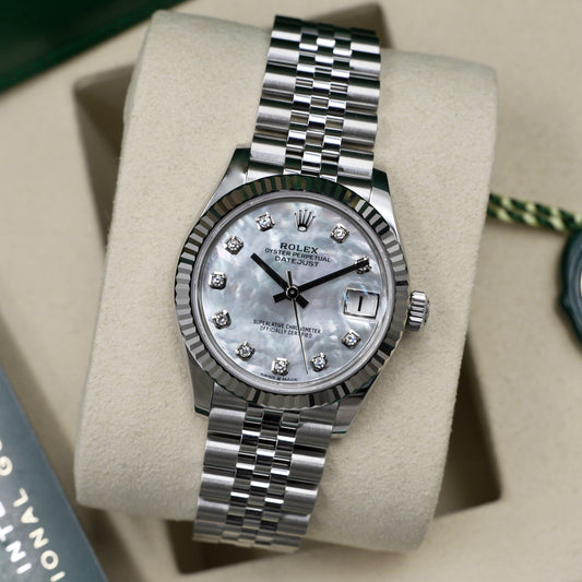 Rolex Datejust 31 Mother of Pearl Dial 278274 - Full Set (2025)
