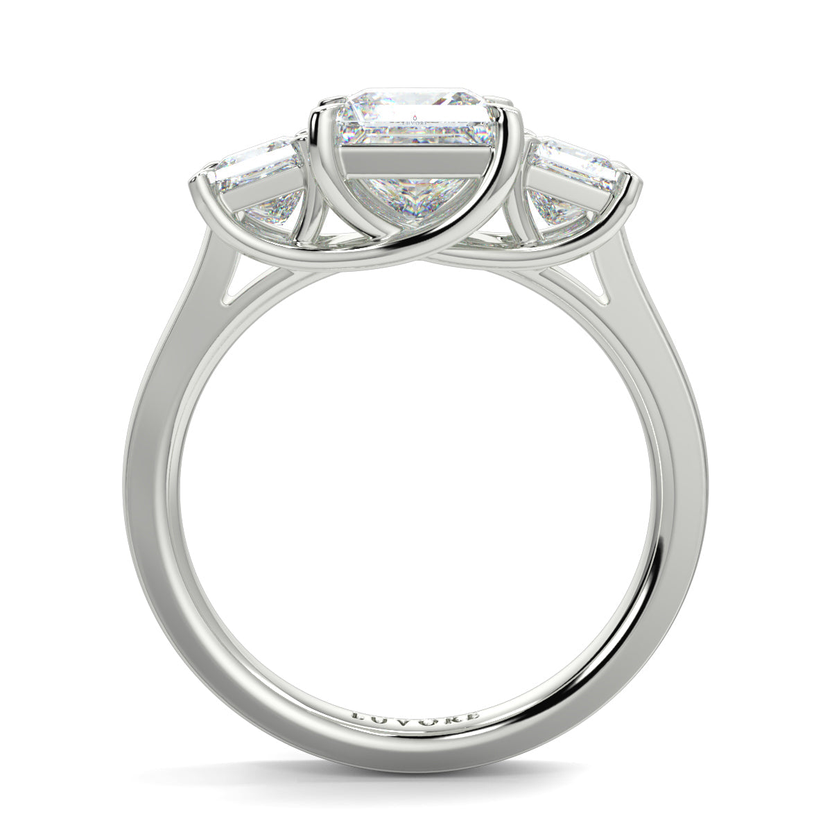 Catherine - 2.0 CT - Princess Trilogy Diamond Ring
