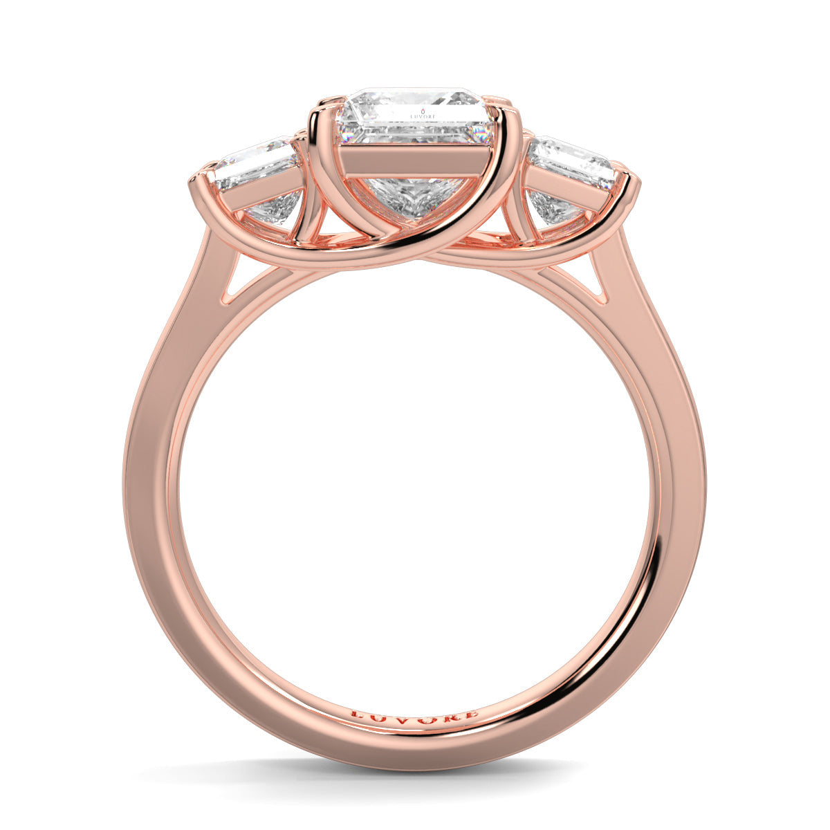 Catherine - 2.0 CT - Princess Trilogy Diamond Ring