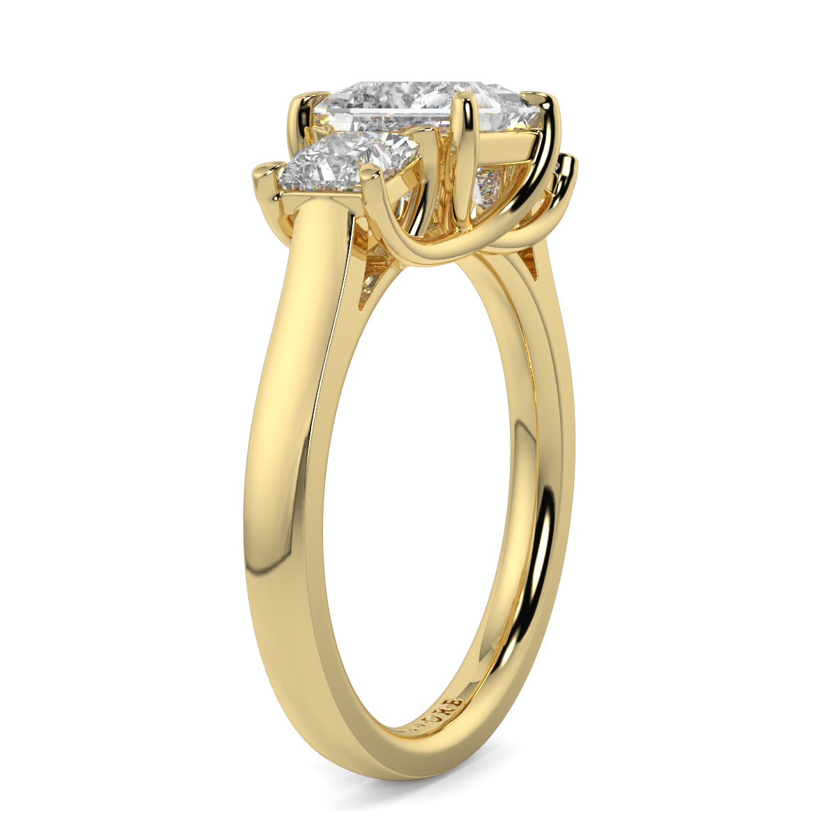 Catherine - 2.0 CT - Princess Trilogy Diamond Ring