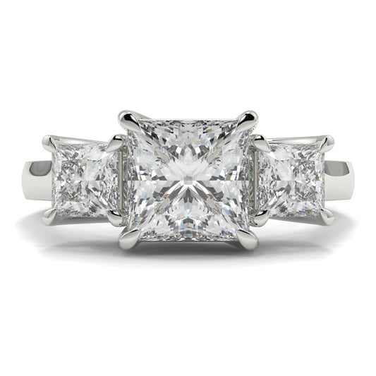 Catherine - 2.0 CT - Princess Trilogy Diamond Ring