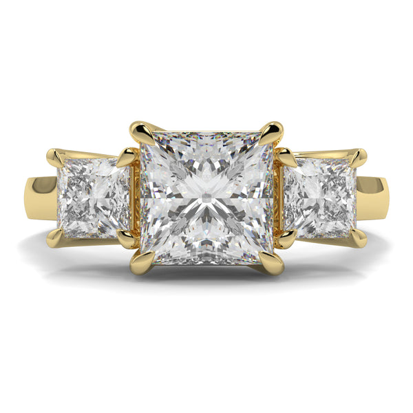 Catherine - 2.0 CT - Princess Trilogy Diamond Ring