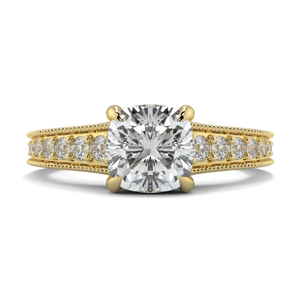 Patricia - 2.0 Ct - Cushion Diamond Ring