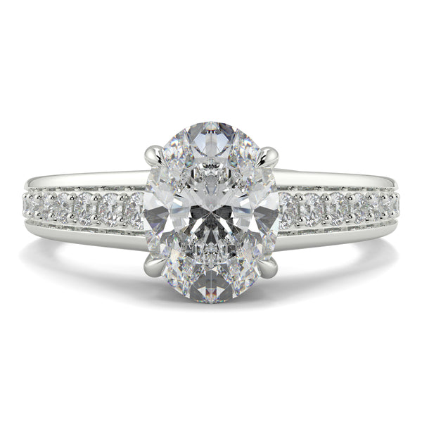 Patricia - 2.0 Ct - Oval Diamond Ring