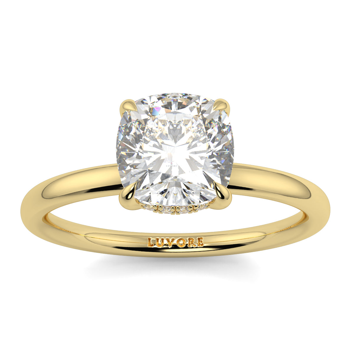 Lilium - 2.0 Ct - Cushion Diamond