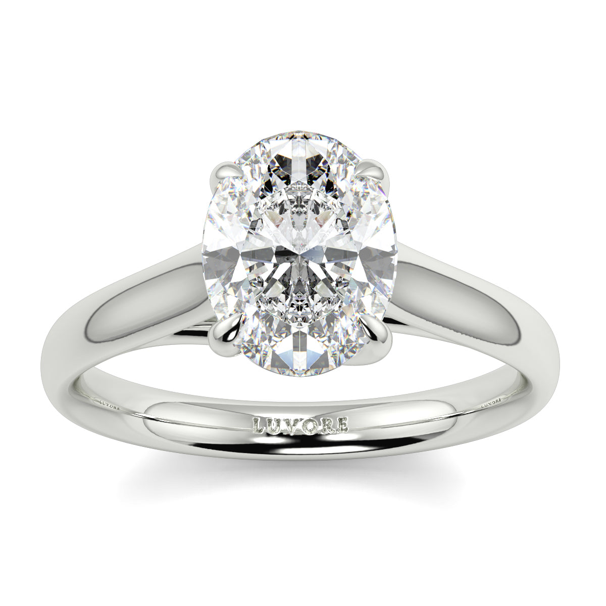 Bella - 3 Ct - Oval Diamond