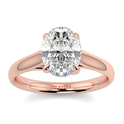 Bella - 3 Ct - Oval Diamond
