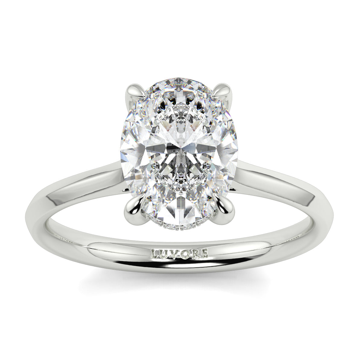 Etoile - 1.5 Ct - Oval Diamond