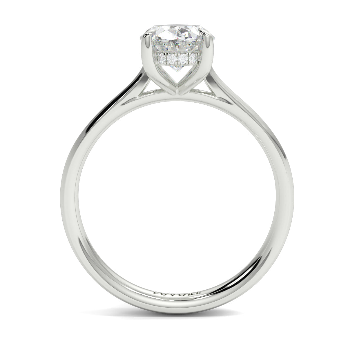 Etoile - 1.5 Ct - Oval Diamond
