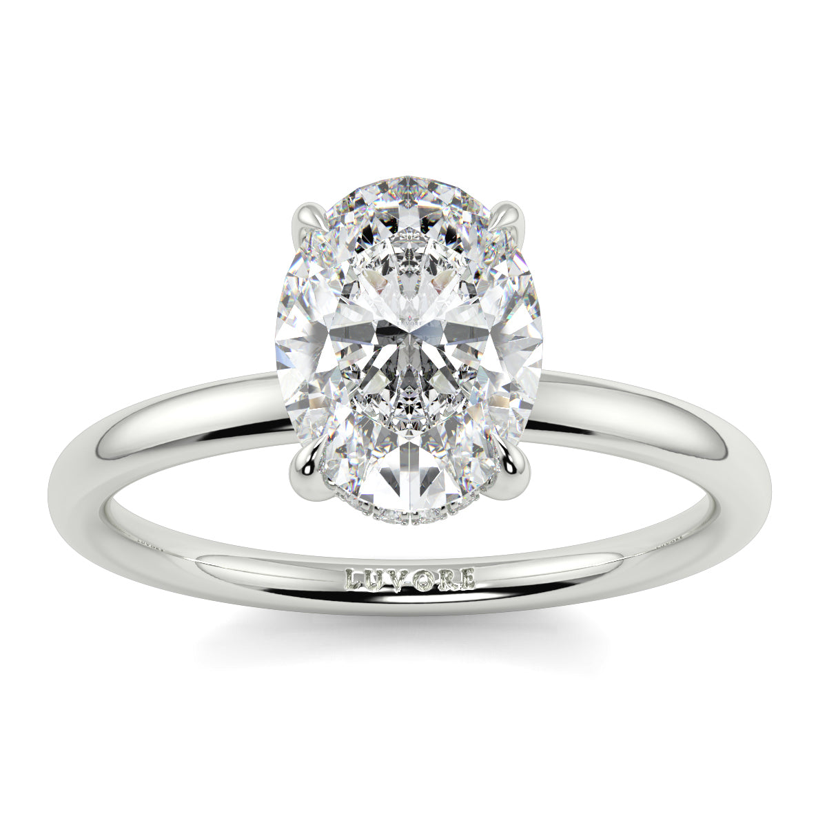 Lilium - 2.0 Ct - Oval Diamond
