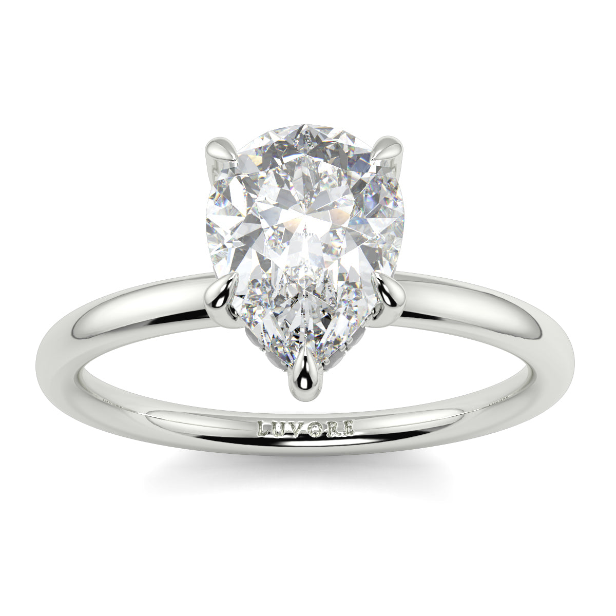 Lilium - 2.0 Ct - Pear Diamond