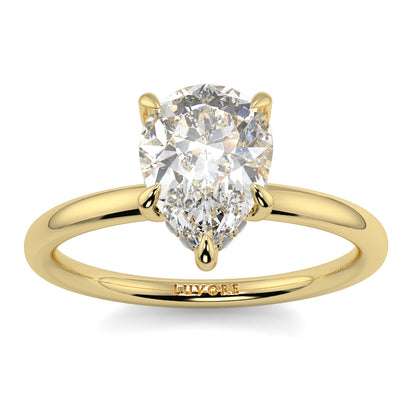 Lilium - 2.0 Ct - Pear Diamond