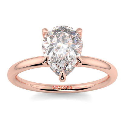 Lilium - 2.0 Ct - Pear Diamond