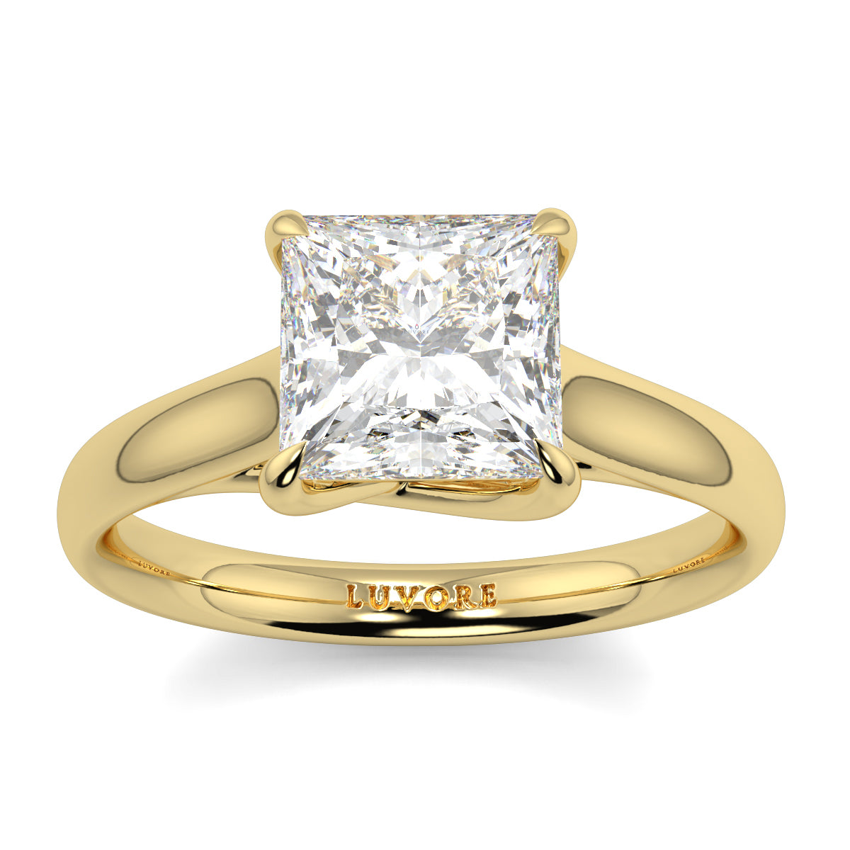 Bella - 2.5 Ct - Princess Diamond