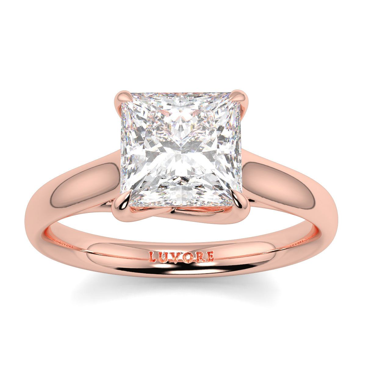 Bella - 2.5 Ct - Princess Diamond
