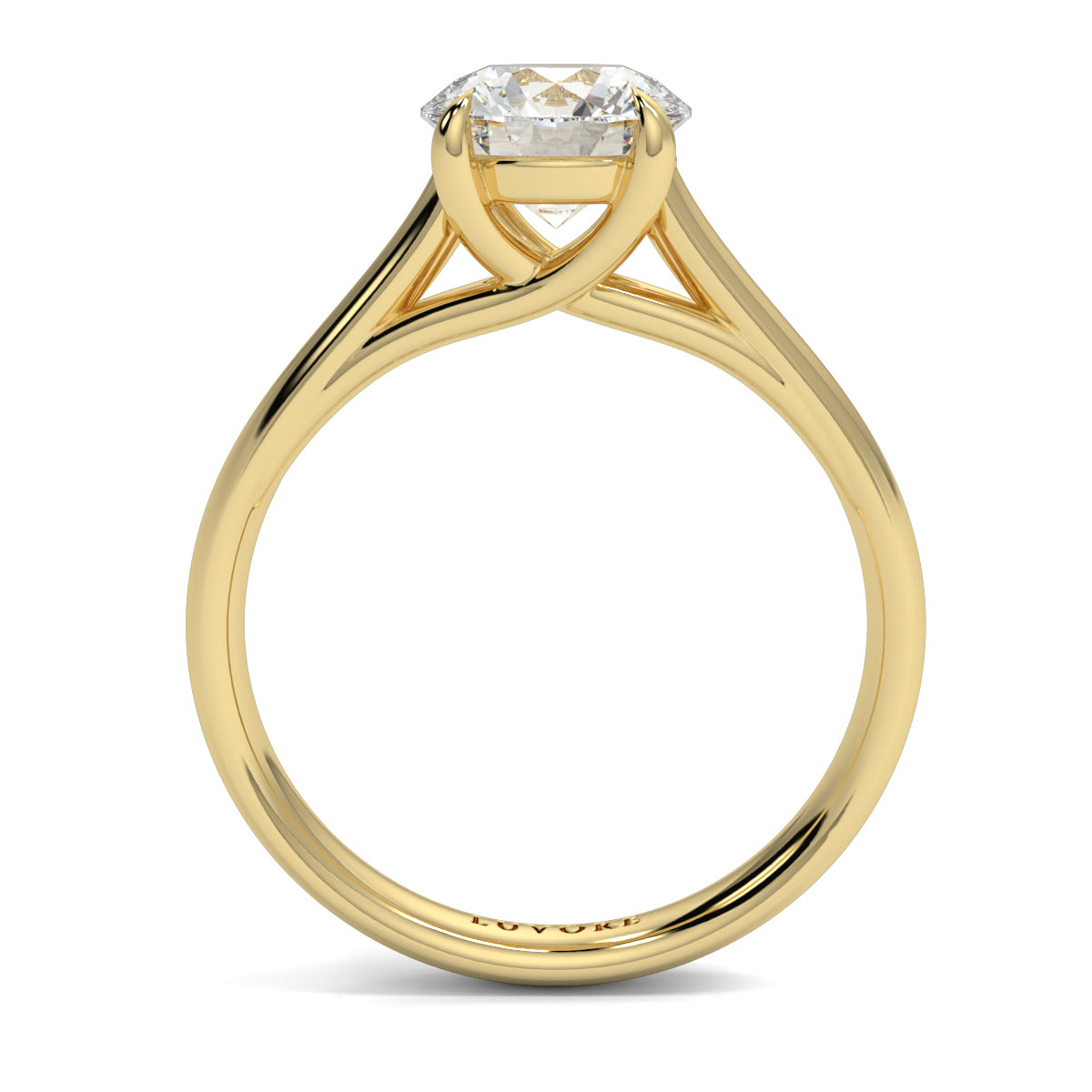 Bella - 3 Ct - Round Diamond