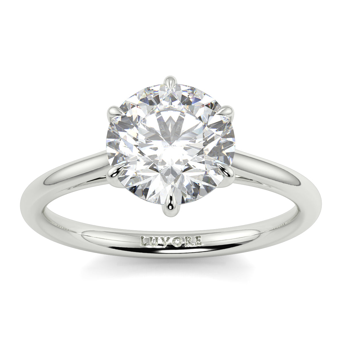 Jamila - 2.5 Ct - Round Diamond