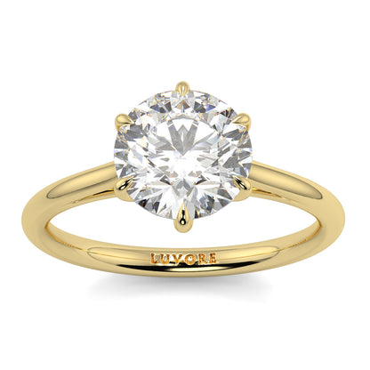 Jamila - 2.5 Ct - Round Diamond