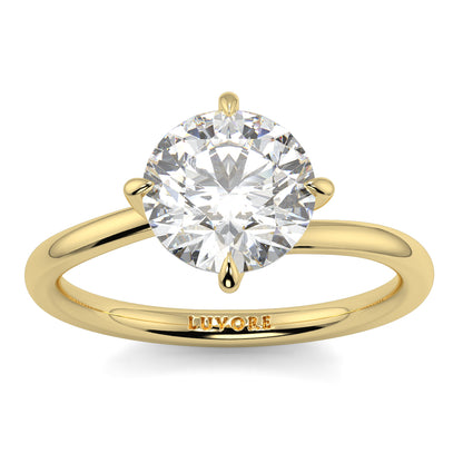 Mirria - 1.5 Ct - Round Diamond